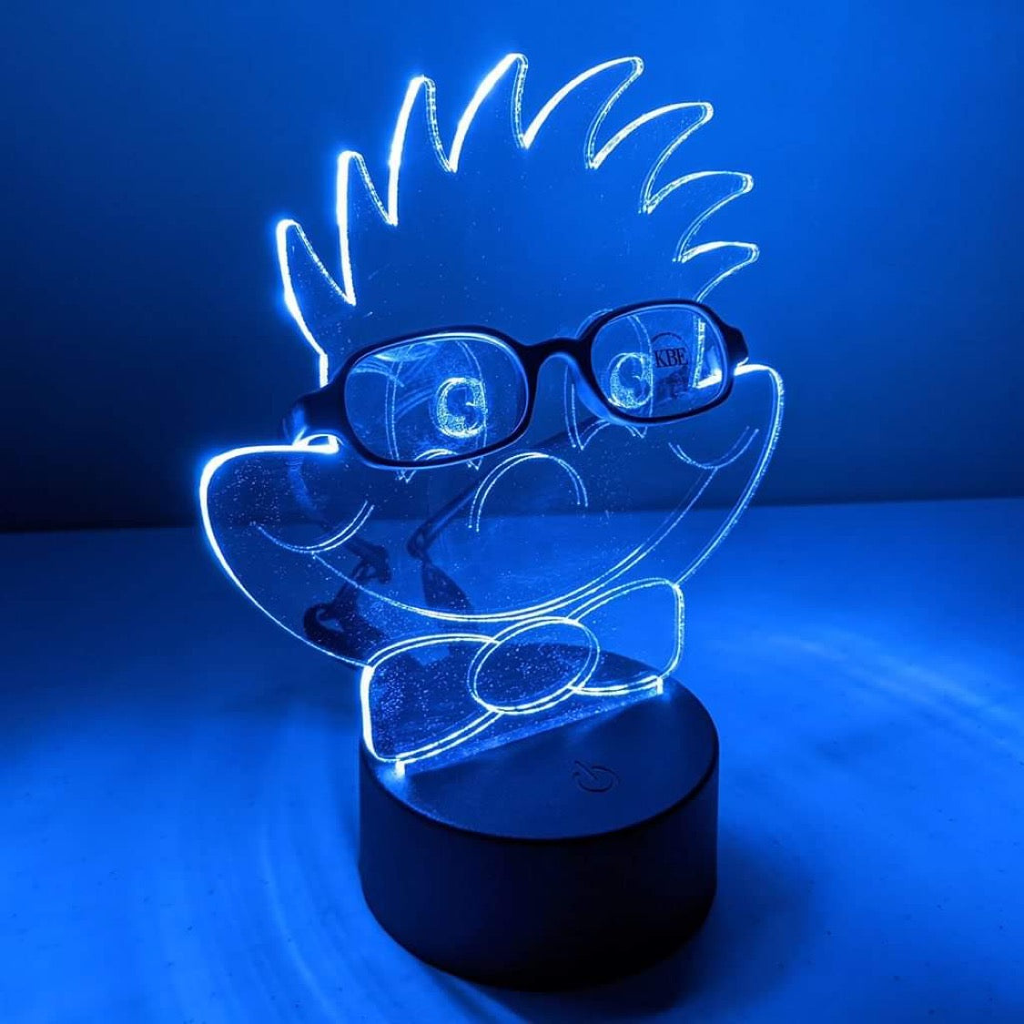 Glasses Holder Nightlight Kids Bright Eyes